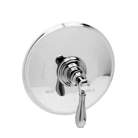 NEWPORT BRASS Shower Trim Plate W/ Handle. Less Showerhead, Arm And Flange, Chrome 4-2554BP/26